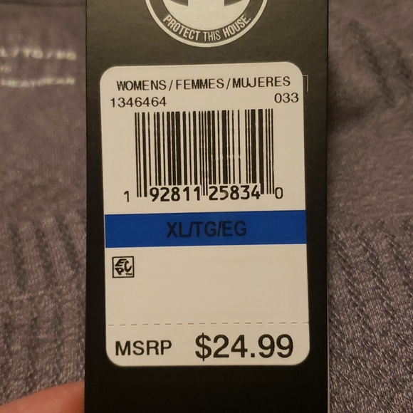 Grey heatgear shirt - Picture 4 of 4